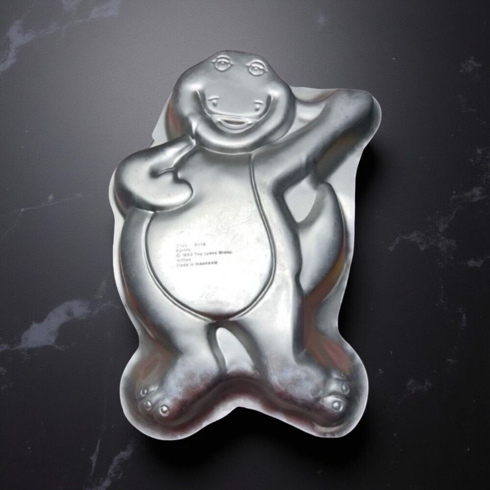Vintage 1993 Lyons Group Barney the Dinosaur Birthday Cake Mold